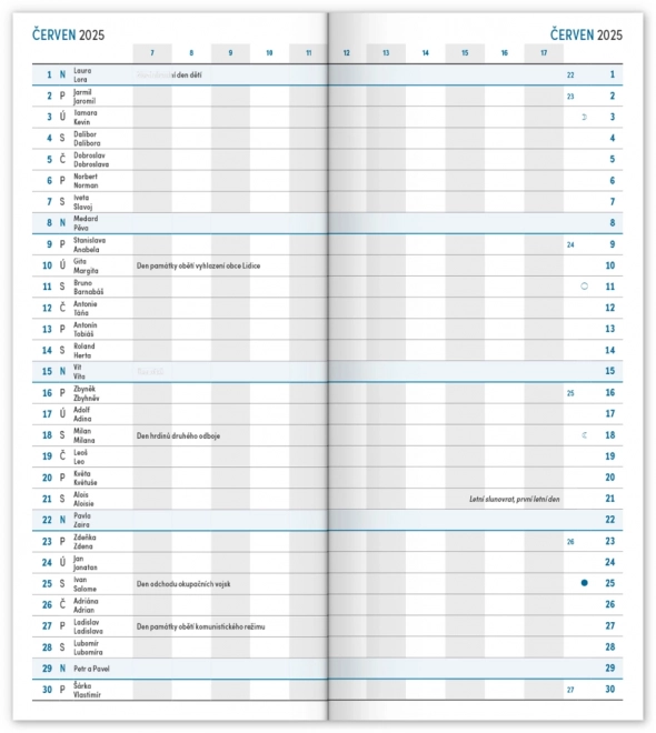 Notique Floral Pocket Planner 2025