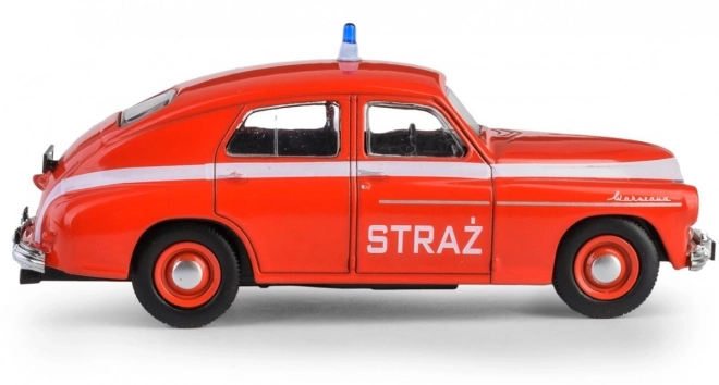 PRL Fire Engine Warszawa M-20 Model