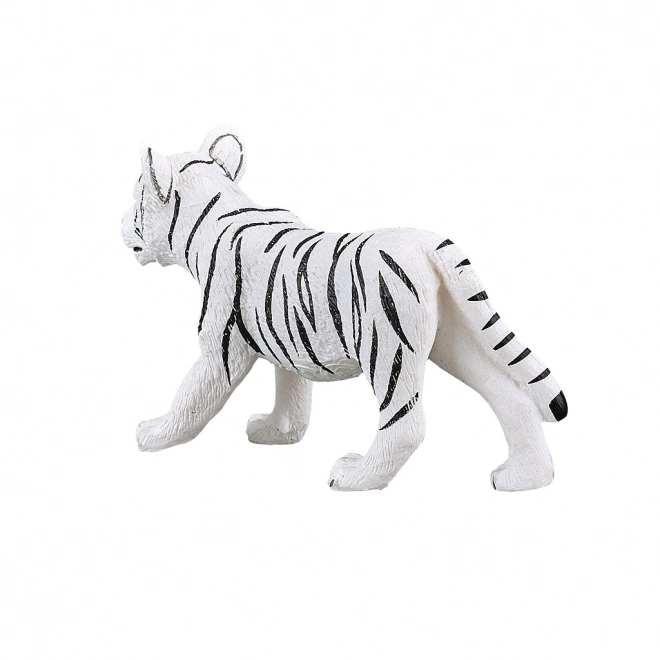 White Bengal Tiger Cub Figurine