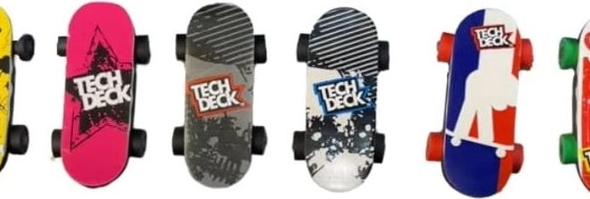 Tech Deck Bendy Boards miniatuurskateboard