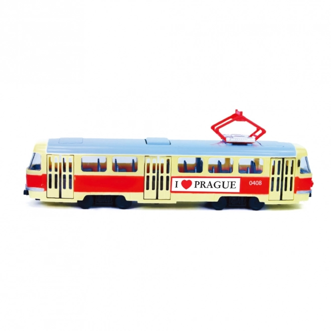 Prague Tram Toy with Czech Announcements