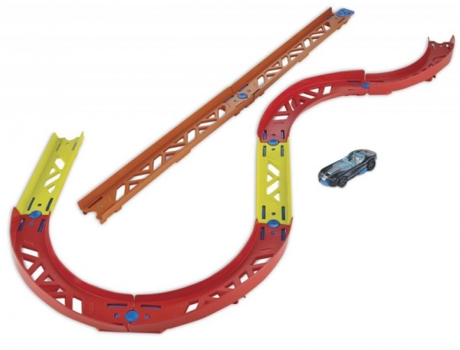 Set Costruzioni Hot Wheels Pista con Curve