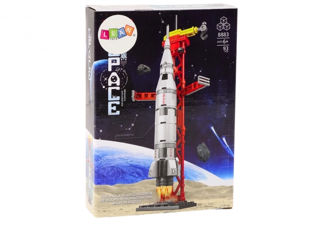 Space Rocket 93 Piece Building Blocks Set