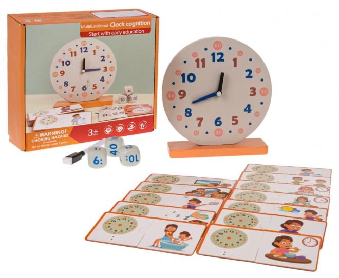 Educational Clock Set With Accessories