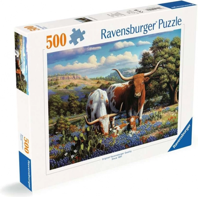 Ravensburger Puzzle Life in the Meadow 500 Pieces