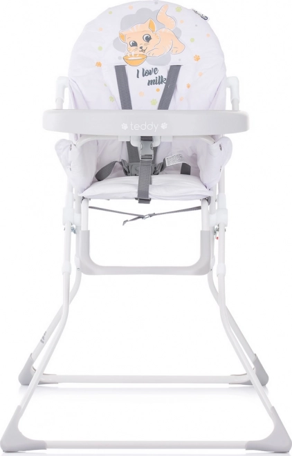 Chipolino high chair Teddy blush – Platinum