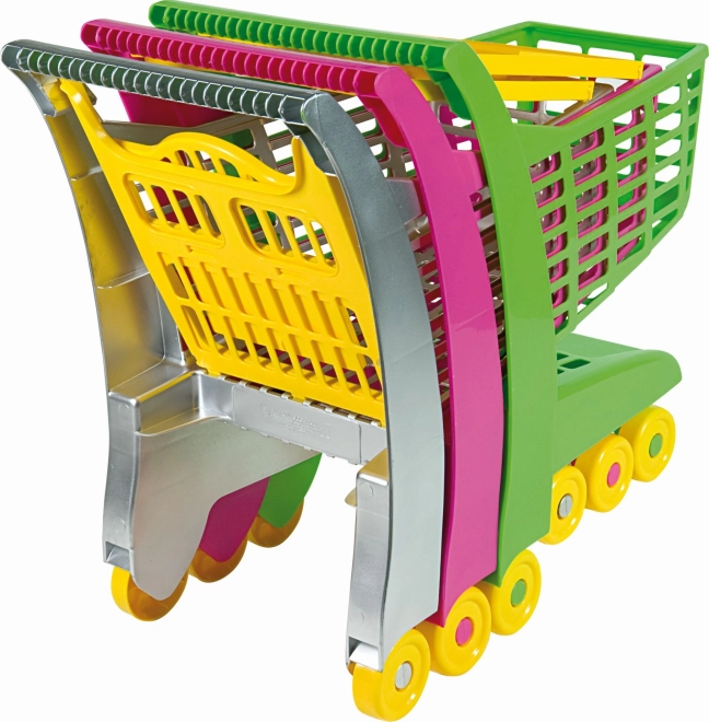 Androni Shopping Cart with Seat - Green