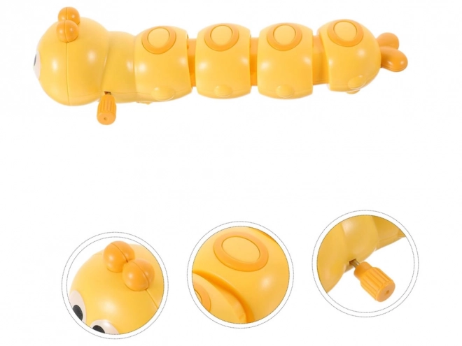 Charming Wind-Up Caterpillar Toy for Kids