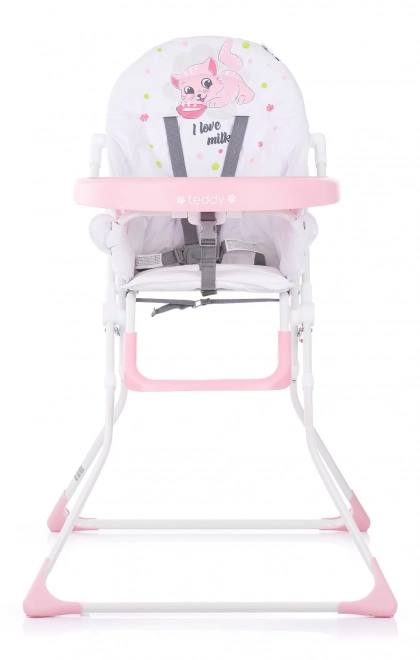 Chipolino high chair Teddy blush – Blush