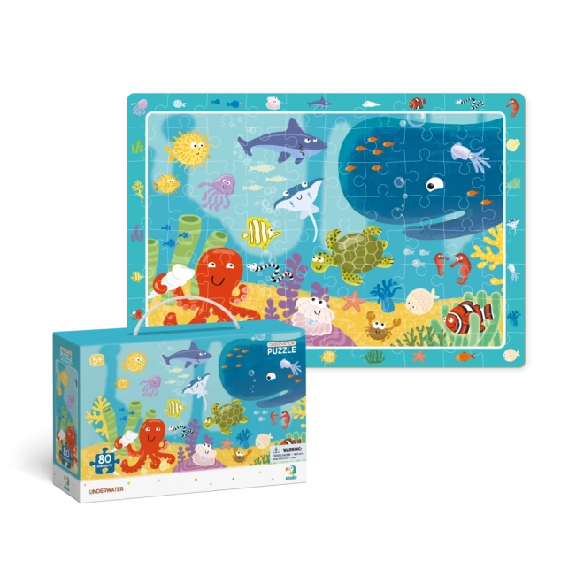 Dodo underwater world puzzle 80 pieces