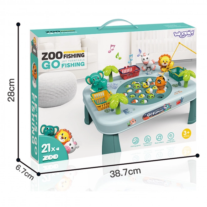 Interactive Fishing Game Table by Woopie