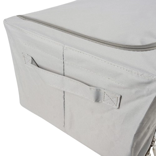 Set of Textile Storage Bags with Zipper