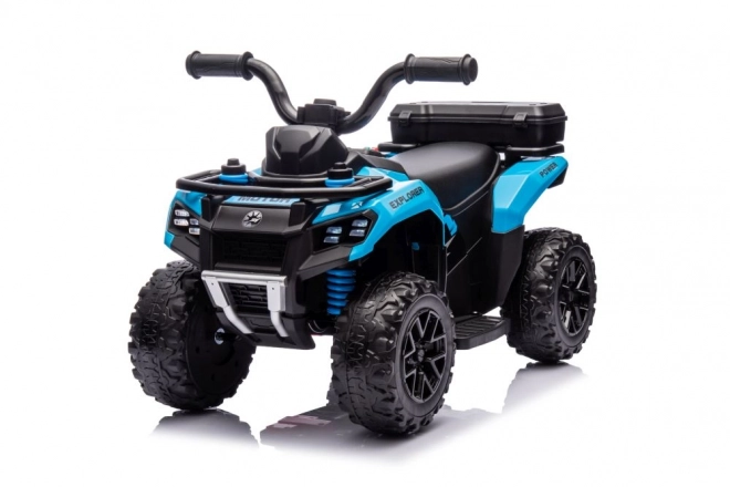 Quad elettrico per bambini blu