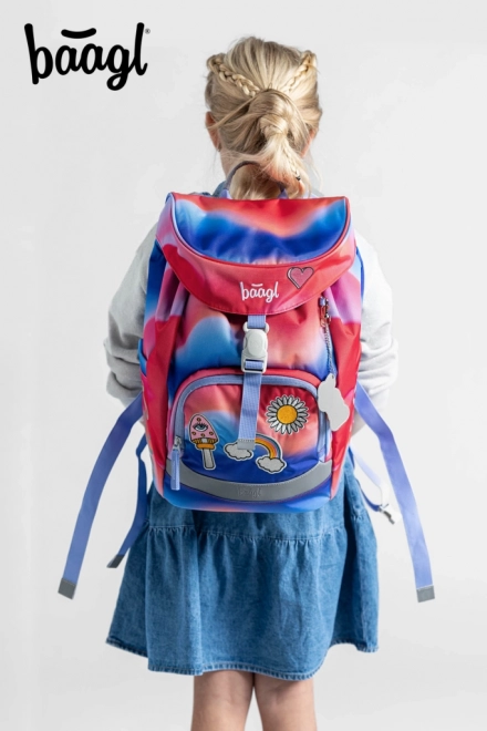 Lightweight School Backpack Airy Hippie