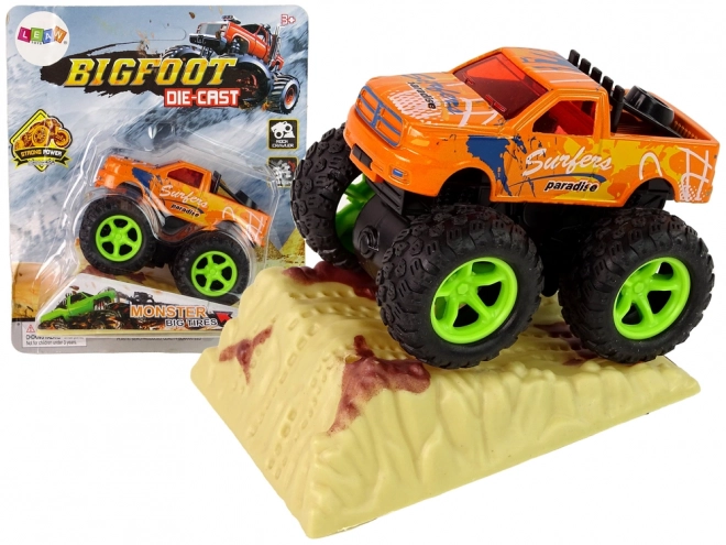 Monster Truck Toy with Ramp