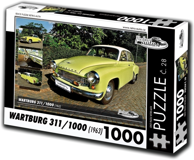 Puzzle RETRO-CARS Wartburg 311 (1963) 1000 pieces