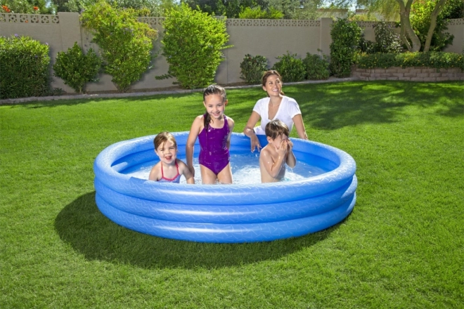 Inflatable Children's Garden Pool Blue