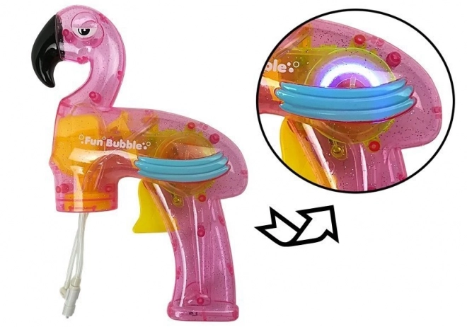 Flamingo Bubble Gun Pink