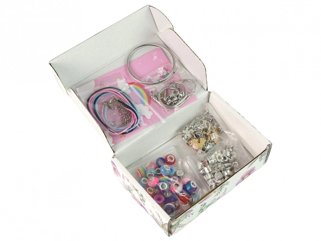 DIY Bracelet Making Set with 90 Beads