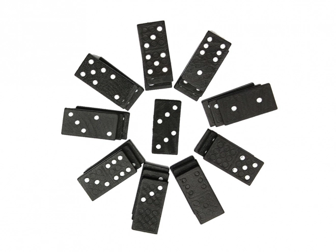 Wooden Domino Set with 28 Pieces