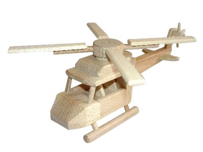 Wooden Helicopter Toy