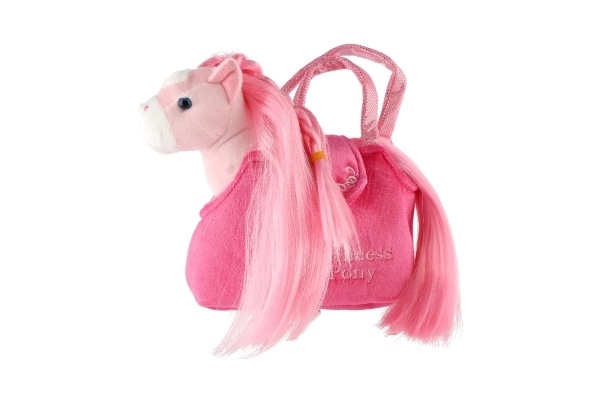 Unicorn in Pink Plush Purse