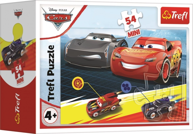 Trefl Puzzle Cars: Lightning McQueen and Jackson Storm 54 Pieces