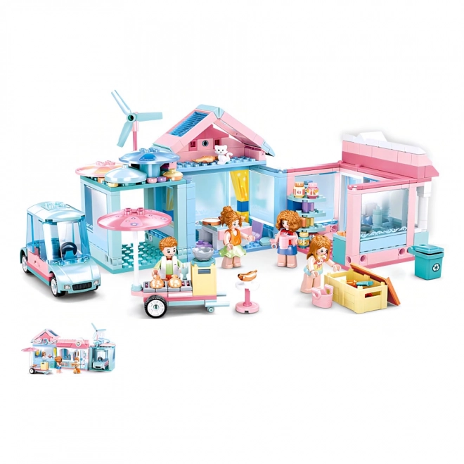 Sluban Girls Dream Our New House Building Set