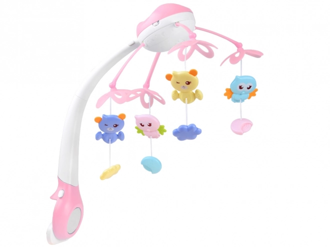 Baby Crib Mobile with Remote Control Projector