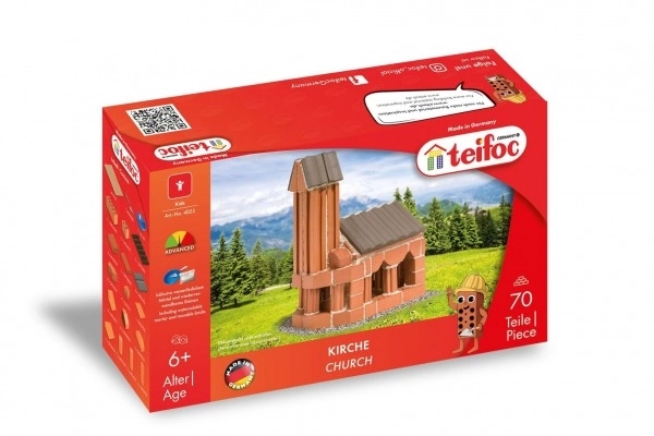 Teifoc Brick Building Set Church