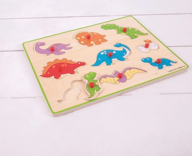 Bigjigs Toys Dinosaur Insertion Puzzle