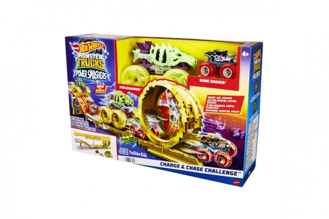 Hot Wheels Monster Trucks Massive Destruction Track Set