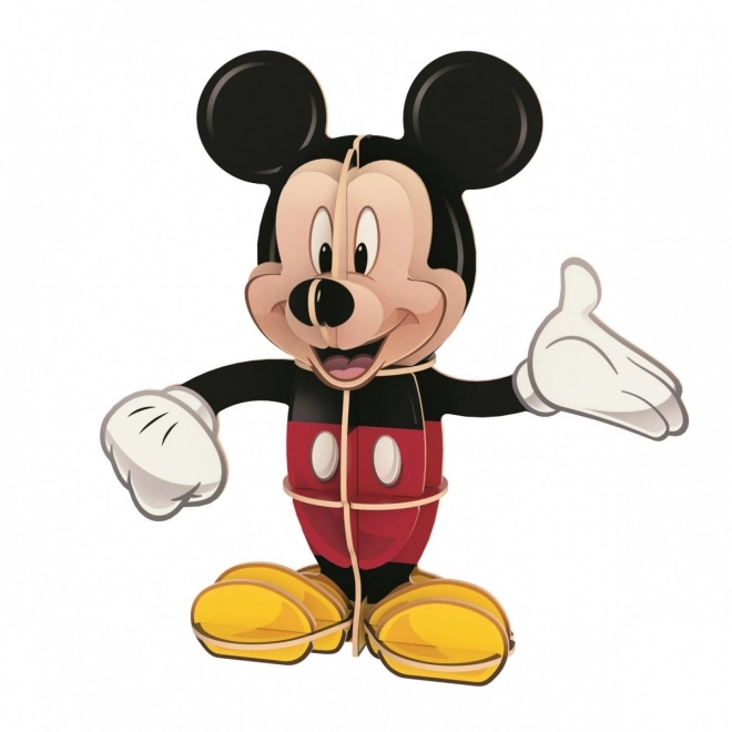 Clementoni Mickey Mouse Puzzle and 3D Model