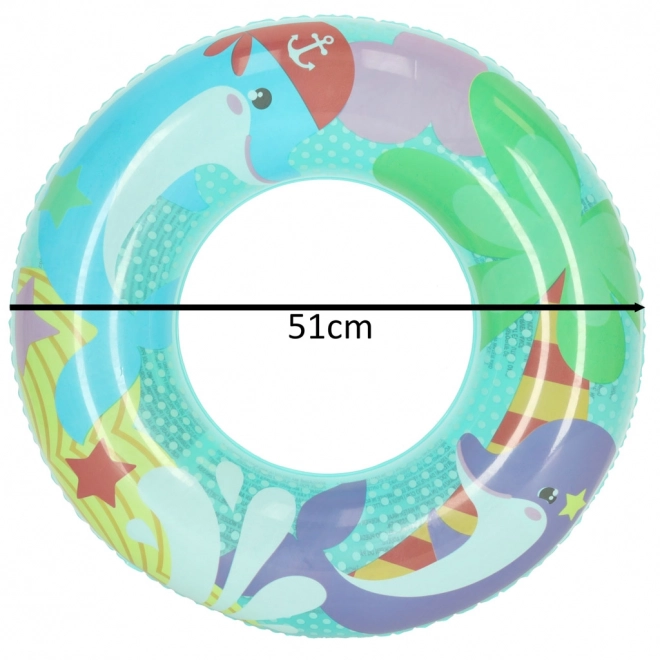 Inflatable Swim Ring 51cm Mermaids – dolphins