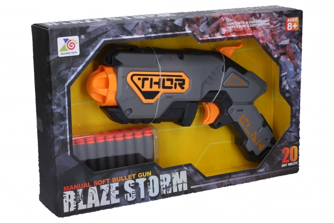 Foam Dart Blaster with 20 Darts