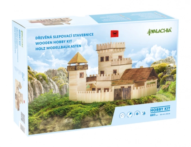 Wooden Castle Model Kit Walachia