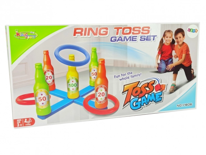 Ring Toss Skill Game Bottle Challenge