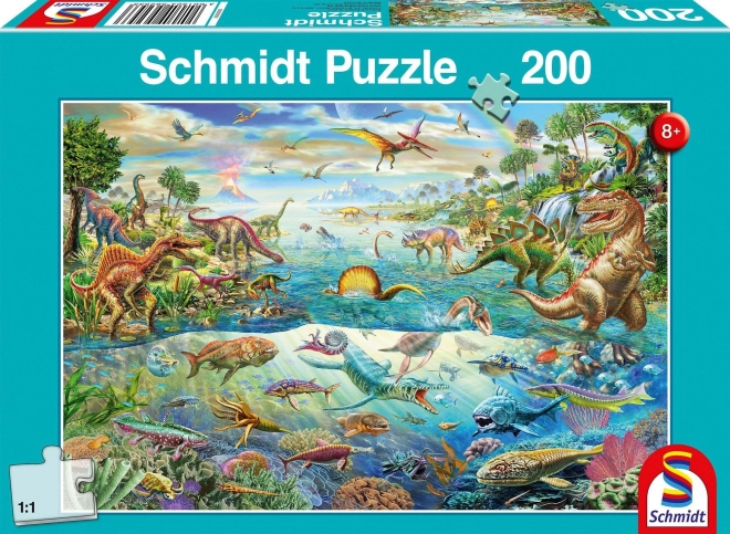 Dinosaur World Puzzle 200 Pieces