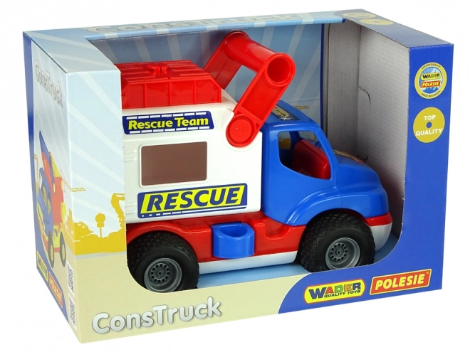 Rescue Car Blue White