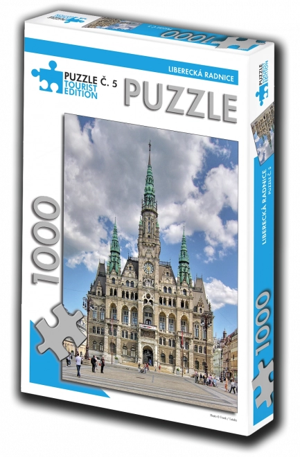 Tourist Edition Puzzle Liberecká Radnice 1000 Pieces