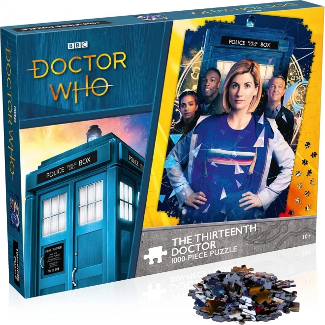 Winning Moves Puzzle Doctor Who: The Thirteenth Doctor Present 1000 Pieces