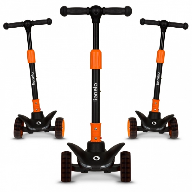 Timmy Orange and Black Scooter for Kids