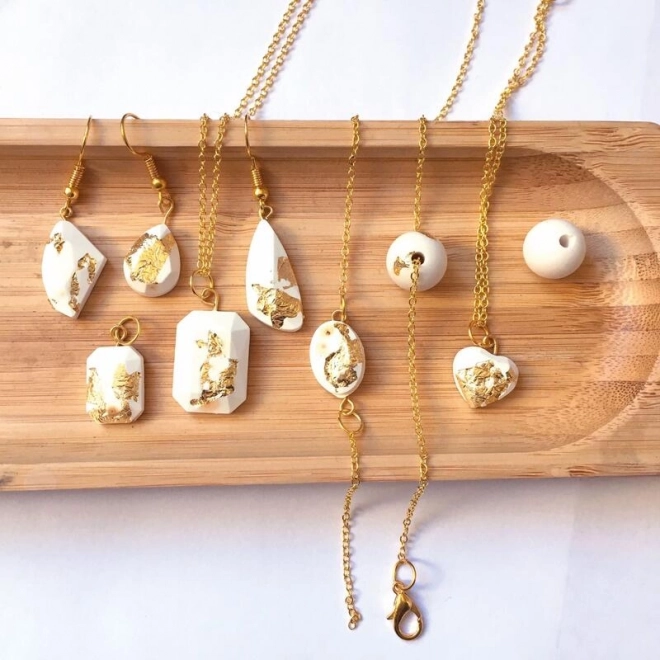 Sycomore Creative Set for Cement and Gold Foil Jewelry