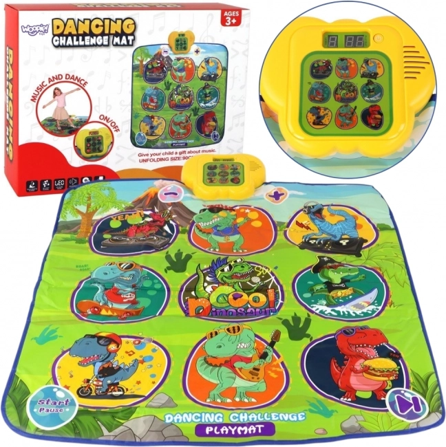 WOOPIE Tappetino musicale danza Dinosauri
