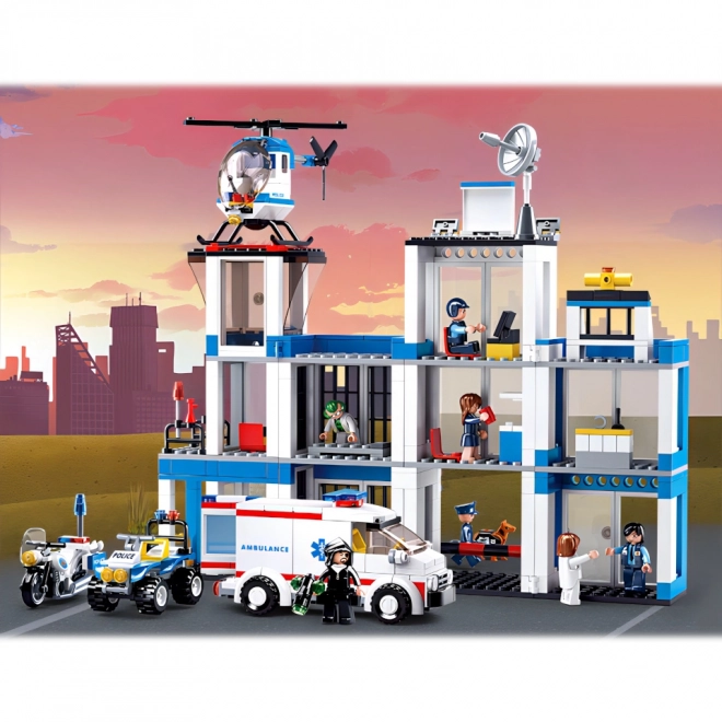 Sluban Police Prison Escape Building Kit