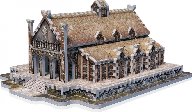 WREBBIT 3D puzzel De Heer der Ringen: Gouden Hal van Edoras