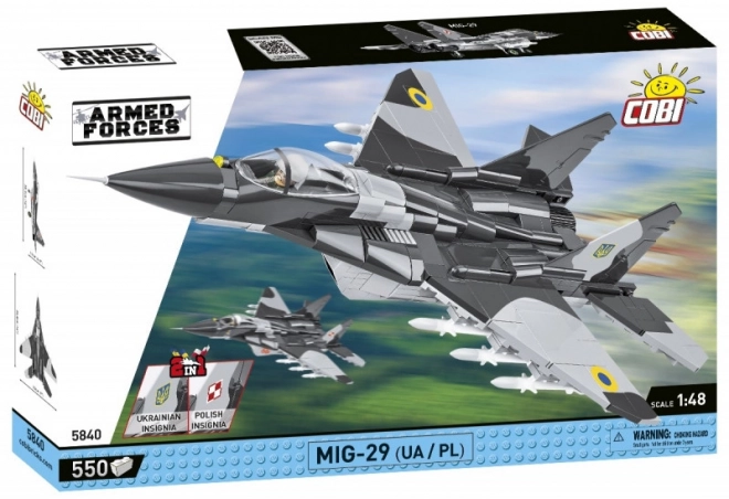 Armed Forces MIG-29 Fighter Jet Model 1:48 Scale by COBI