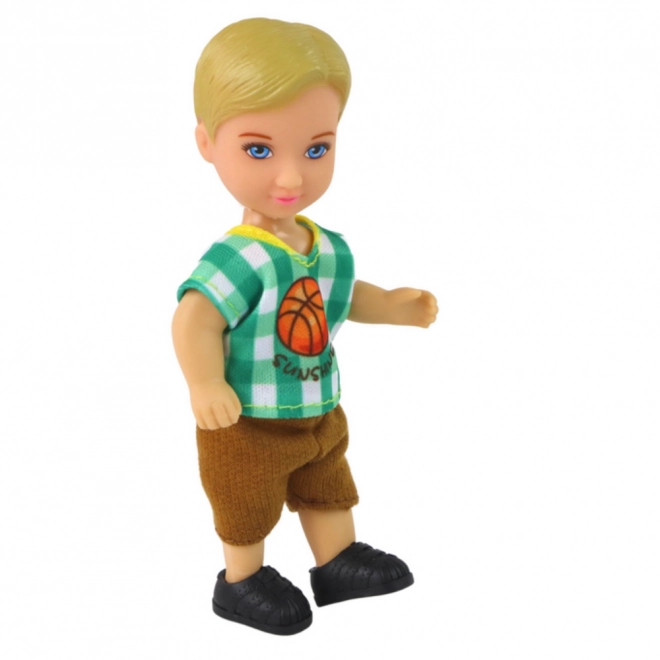 Children's Boy Doll with Blue Eyes