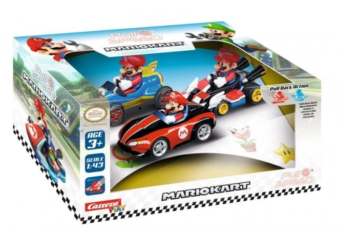 Mario Kart Vehicle Set 3-Pack Pull & Speed