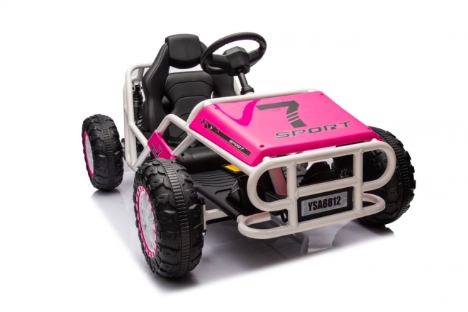 Electric Buggy Car Pink 24V